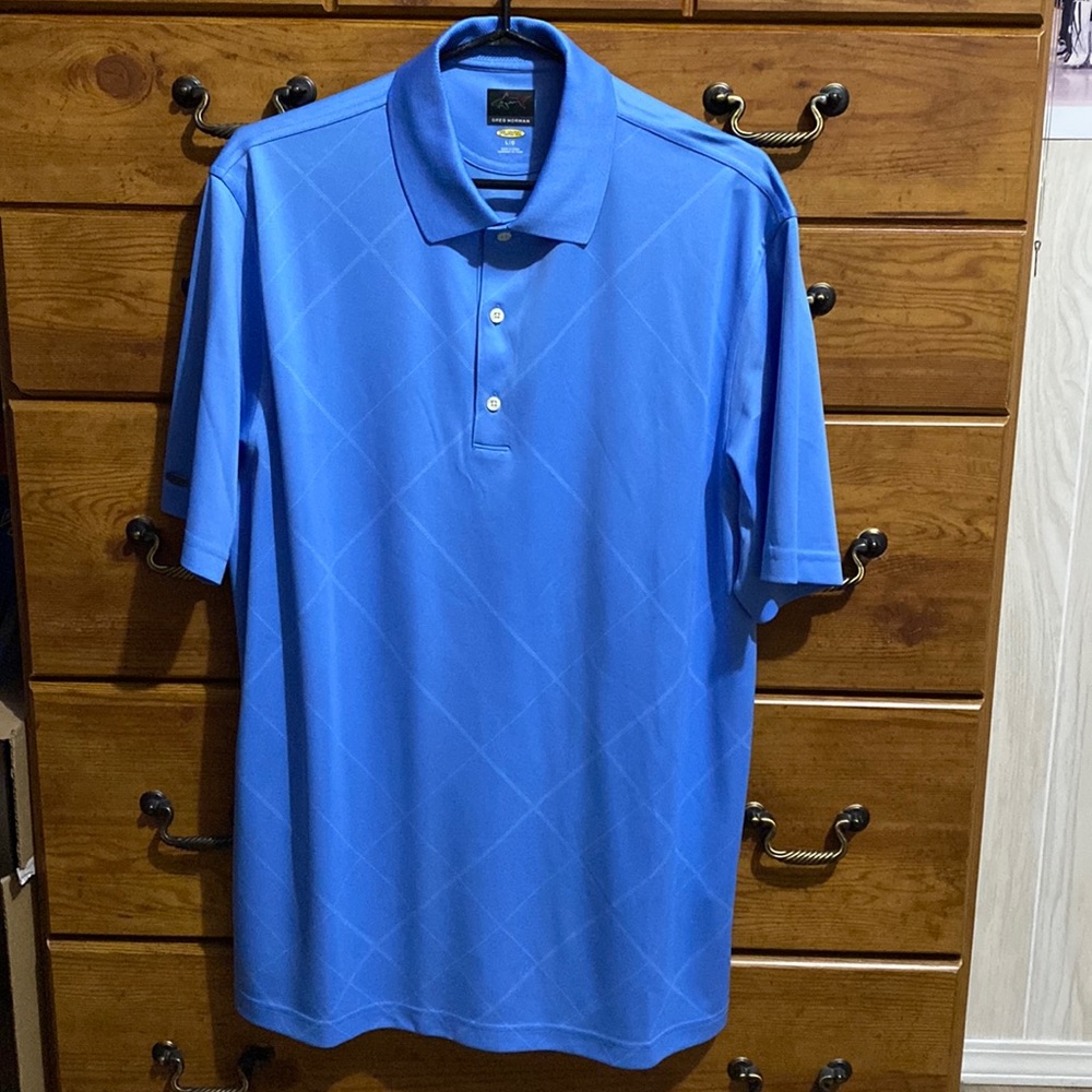 Greg Norman Golf Polo Shirt Mens L Large